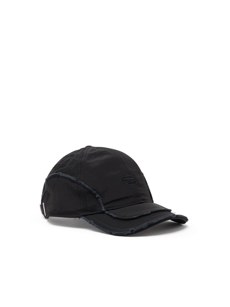 DIESEL ディーゼル　ブラックキャップC-PLAK A11357-0PFAA DIESEL ディーゼル キャップ 帽子 メンズ C-PLAK A11357-0PFAA