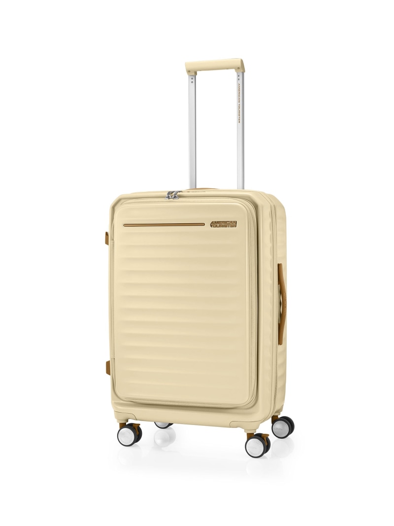 American Tourister 【公式】アメリカンツーリスター フロンテックスピナー68 エキスパンダブル アメリカンツーリスター バッグ スーツケース・キャリーバッグ イエロー【送料無料】