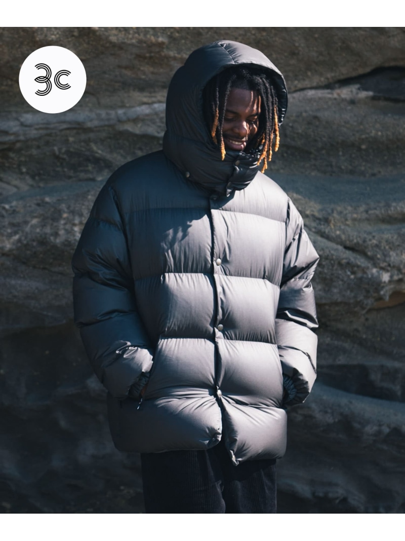【SALE／50%OFF】URBAN RESEARCH KAJIF LIGHT DOWN JACKET アーバンリサーチ ジャケット・アウター ダウンジャケット・ダウンベスト オレンジ ブラック グリーン【RBA_E】【送料無料】