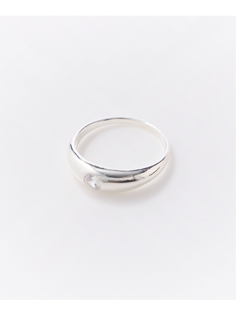 SCALABLANCHE SCALABLANCHE/(U)Cz1Stoneリング(SV925) スカラ アクセサリー・腕時計 リング・指輪 シルバー【送料無料】