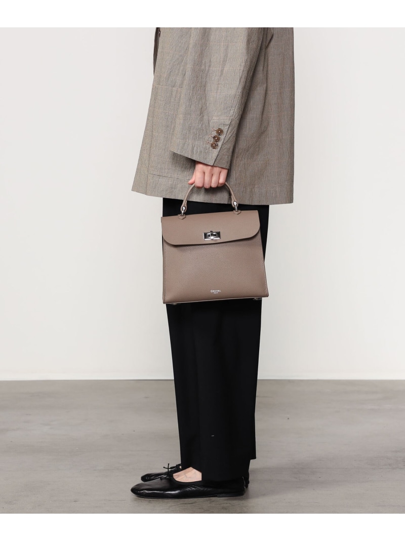 【SALE/30%OFF】Bshop ORCIVAL | ダブルフェイスレザー ハンドバッグ UNISEX ビショップ バッグ その他のバッグ ブラック【RBA_E】【送料無料】| Fashion Men