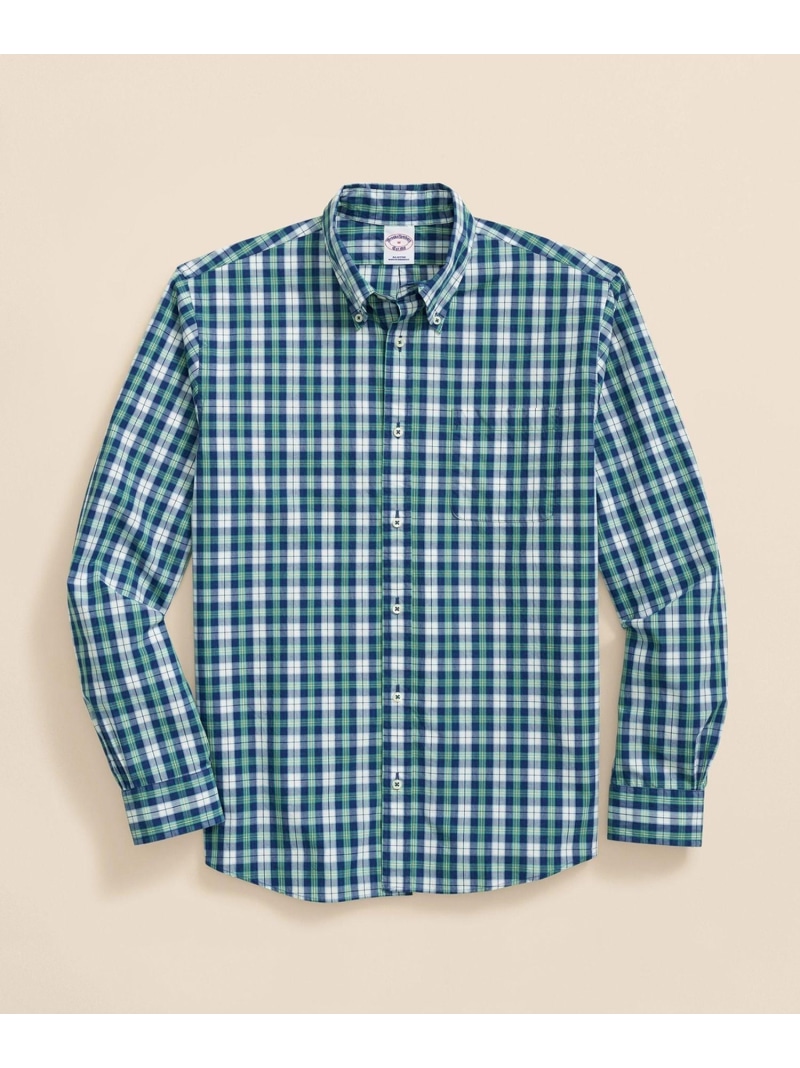 【SALE／30%OFF】BROOKS BROTHERS 綿織物ポプリン 照合のしるし フライデープルオーバー ブルックス ブラザーズ トップス プルオーバー・トップ サクラ色 米国海軍 緑であること【RBA_E】【貨物輸送無料】 カジュアルシャツ-トップス-メンズファッション