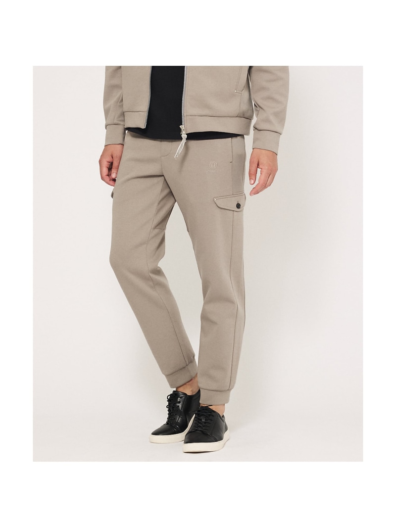 【SALE／30%OFF】DESIGNWORKS 【セットアップ対応】ミリタリー トレーニングパンツ デザインワークス パンツ その他のパンツ グレー ブラック【RBA_E】【送料無料】