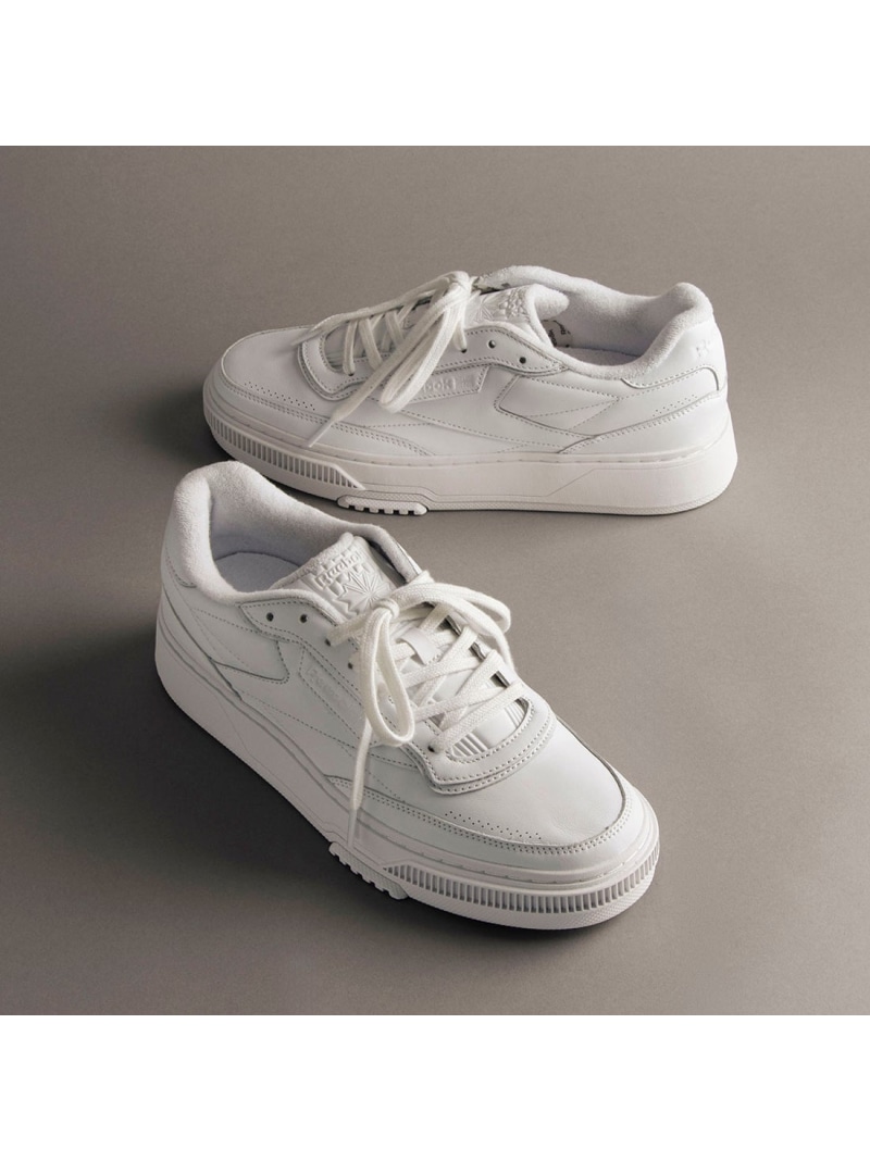 Reebok クラブシー LTD / CLUB C LTD リーボック シューズ・靴 スニーカー ホワイト ブラック【送料無料】｜ Fashion Men