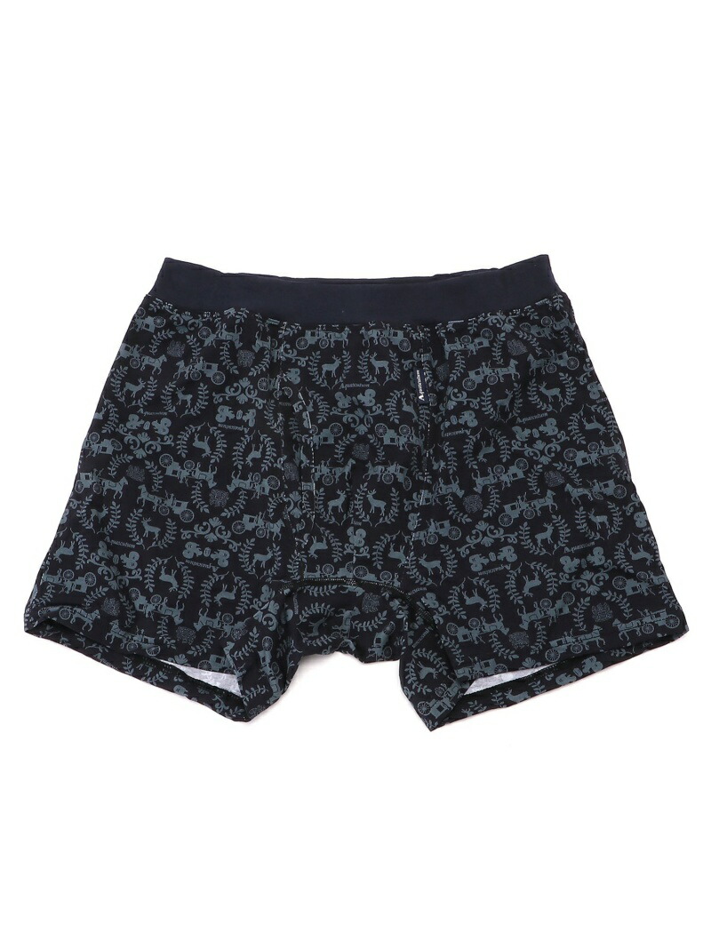 Aquascutum M インナー キャレッジ ボクサー レナウンインクス