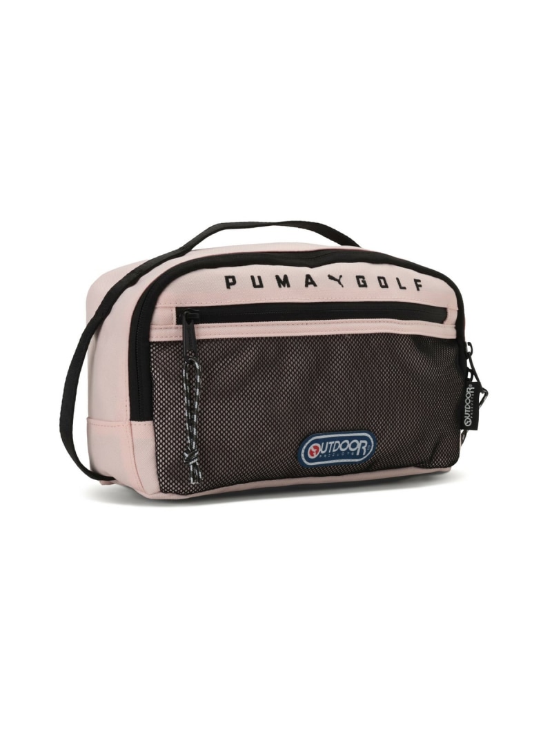 PUMA ユニセックス ゴルフ PUMA x OUTDOOR PRODUCTS ラウンドポーチ 4.5L PUMA x OUTDOOR ROUNDPOUCH プーマ バッグ ボディバッグ・ウエストポーチ ピンク【送料無料】