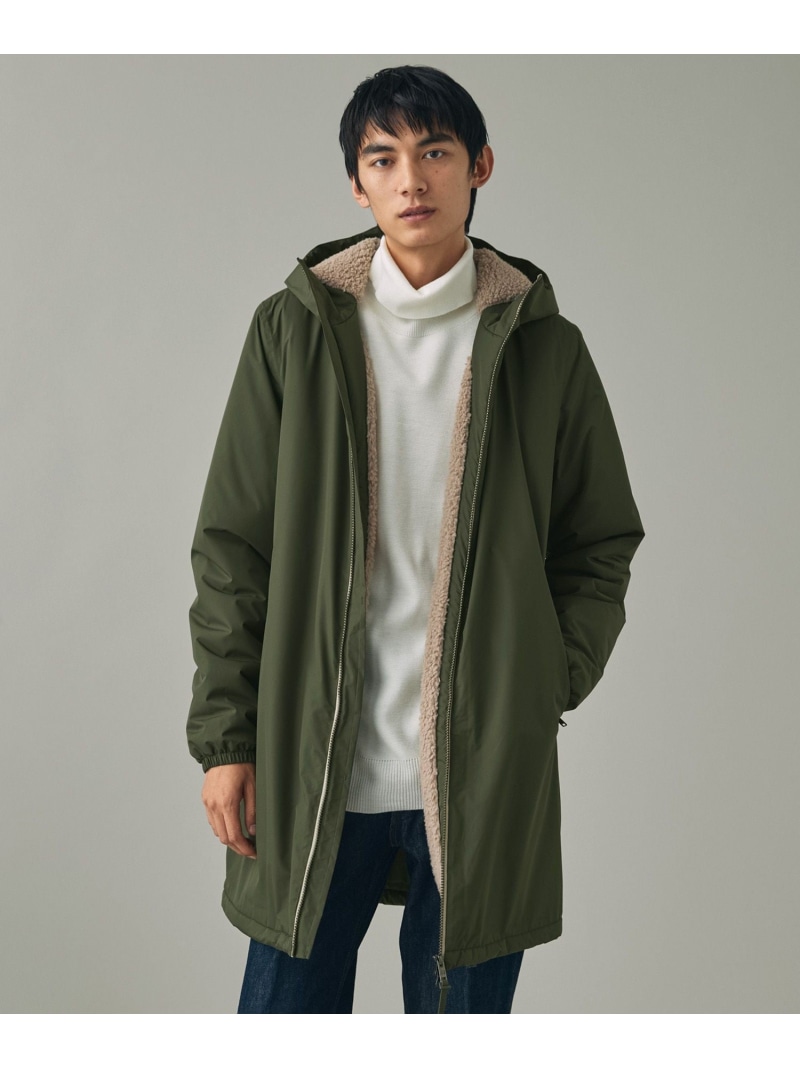 AIGLE 【RainPack Warm】透湿防水 レインパックウォーム ボアロングジャケット エーグル ジャケット・アウター ダウンジャケット・ダウンベスト ブラック ネイビー ピンク【送料無料】