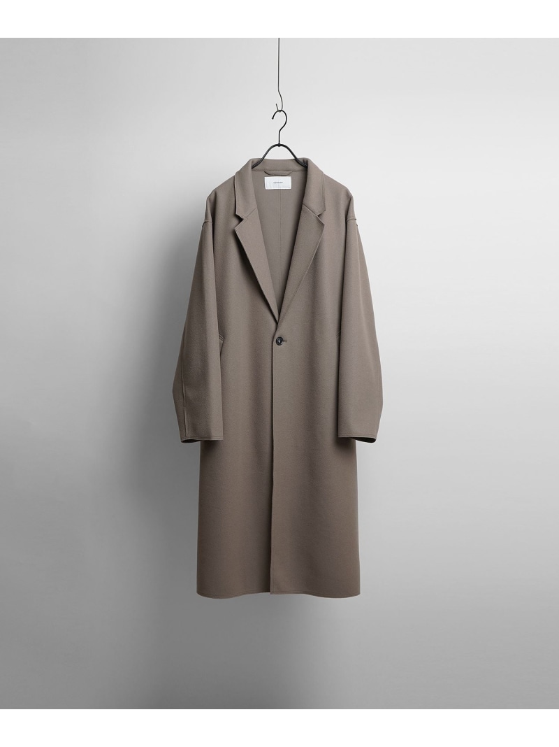 Confirm (M)オーバーチェスターコート コンファーム ジャケット・アウター チェスターコート ベージュ グリーン【送料無料】