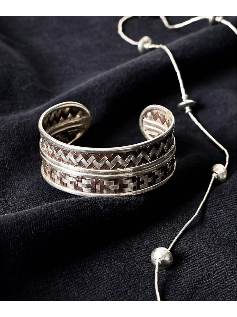 JOURNAL STANDARD relume win win/ウィンウィン 別注 カレンシルバー ワイド バングル ジャーナル スタンダード レリューム アクセサリー・腕時計 ブレスレット・バングル シルバー【送料無料】