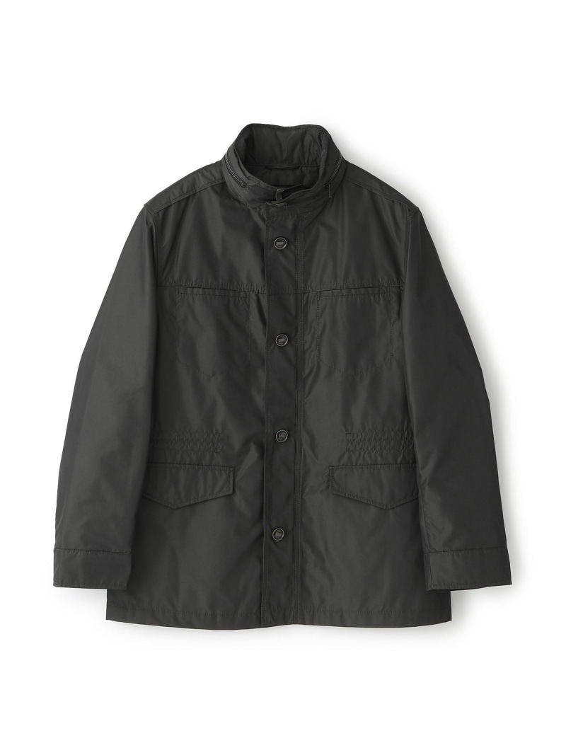 【SALE／20%OFF】BAKER STREET 【ウォッシャブル】ポリエステルタフタミリタリージャケット(2L・3Lあり) ベイカー・ストリート ジャケット・アウター ブルゾン・ジャンパー ネイビー グリーン【RBA_E】【送料無料】