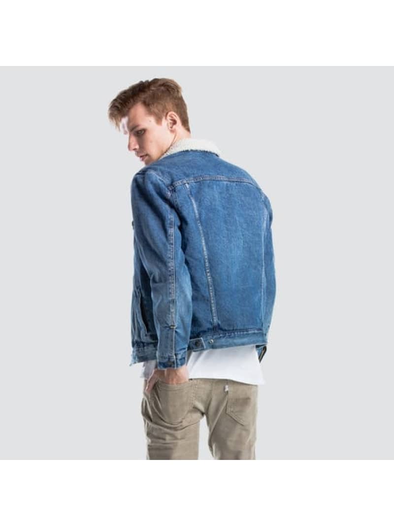 levi's sherpa trucker needle park