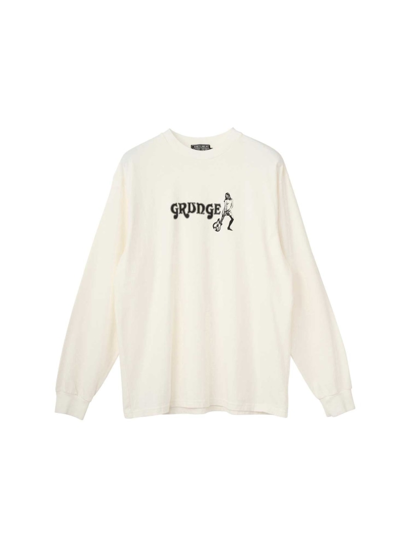 HYSTERIC GLAMOUR GRUNGE Tシャツ ヒステリックグラマー トップス カットソー・Tシャツ グリーン ブラック ホワイト【送料無料】