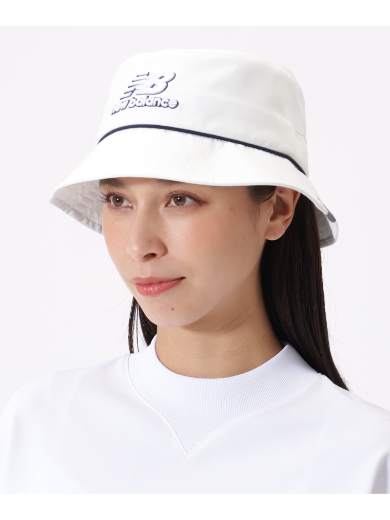 New Balance Golf バケットハット (UNISEX) ニューバランスゴルフ 帽子 その他の帽子 ホワイト ネイビー ブルー【送料無料】
