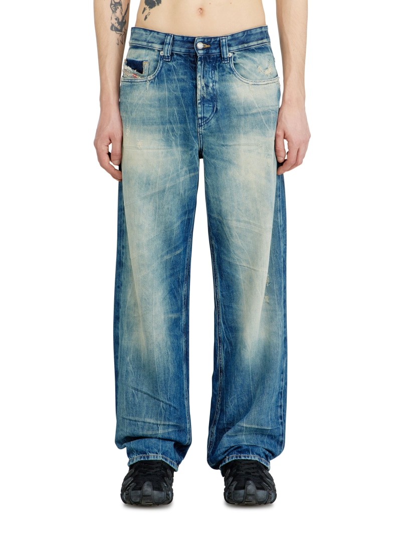 DIESEL メンズ デニムパンツ 2001 D-MACRO L.30 ディーゼル パンツ ジーンズ・デニムパンツ ブルー【送料無料】