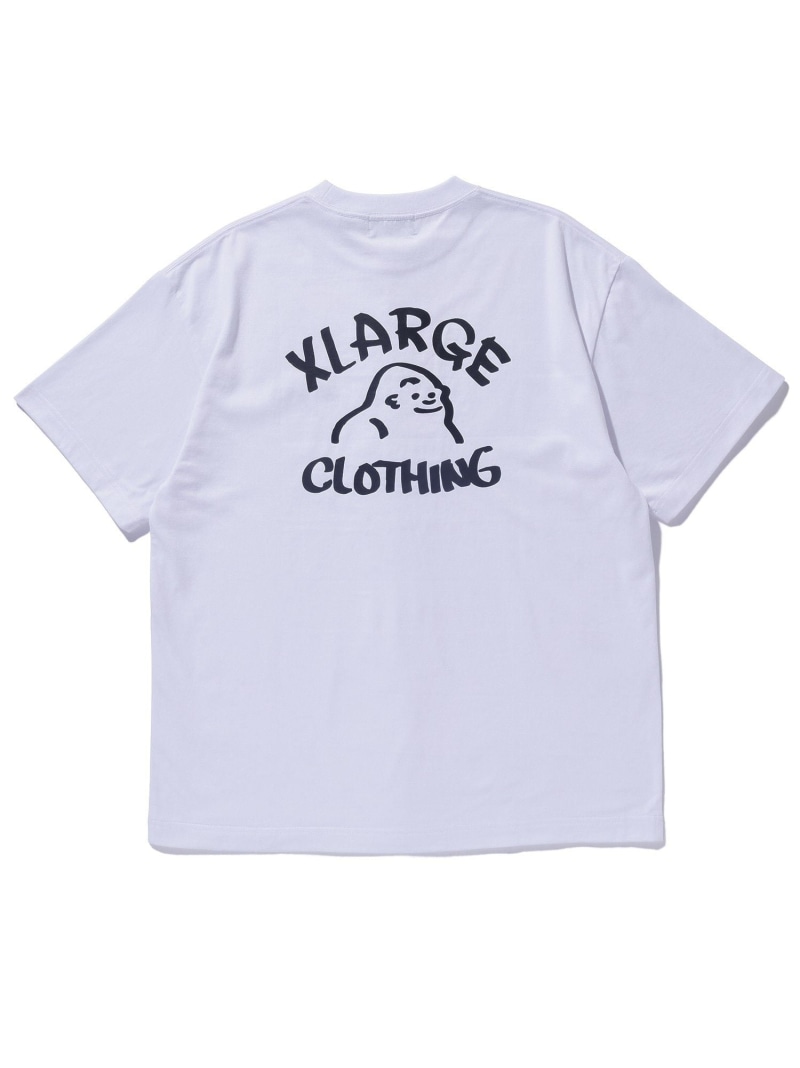 XLARGE DRAWING OG S/S TEE エクストララージ トップス カットソー・Tシャツ ベージュ ブラック ホワイト【送料無料】