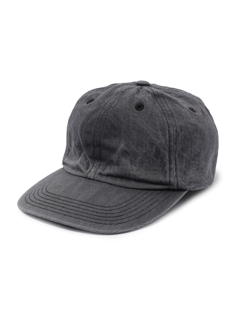 TOMORROWLAND GOODS KIJIMA TAKAYUKI SLAB DENIM 6PANEL CAP デニムキャップ トゥモローランド 帽子 キャップ グレー【送料無料】