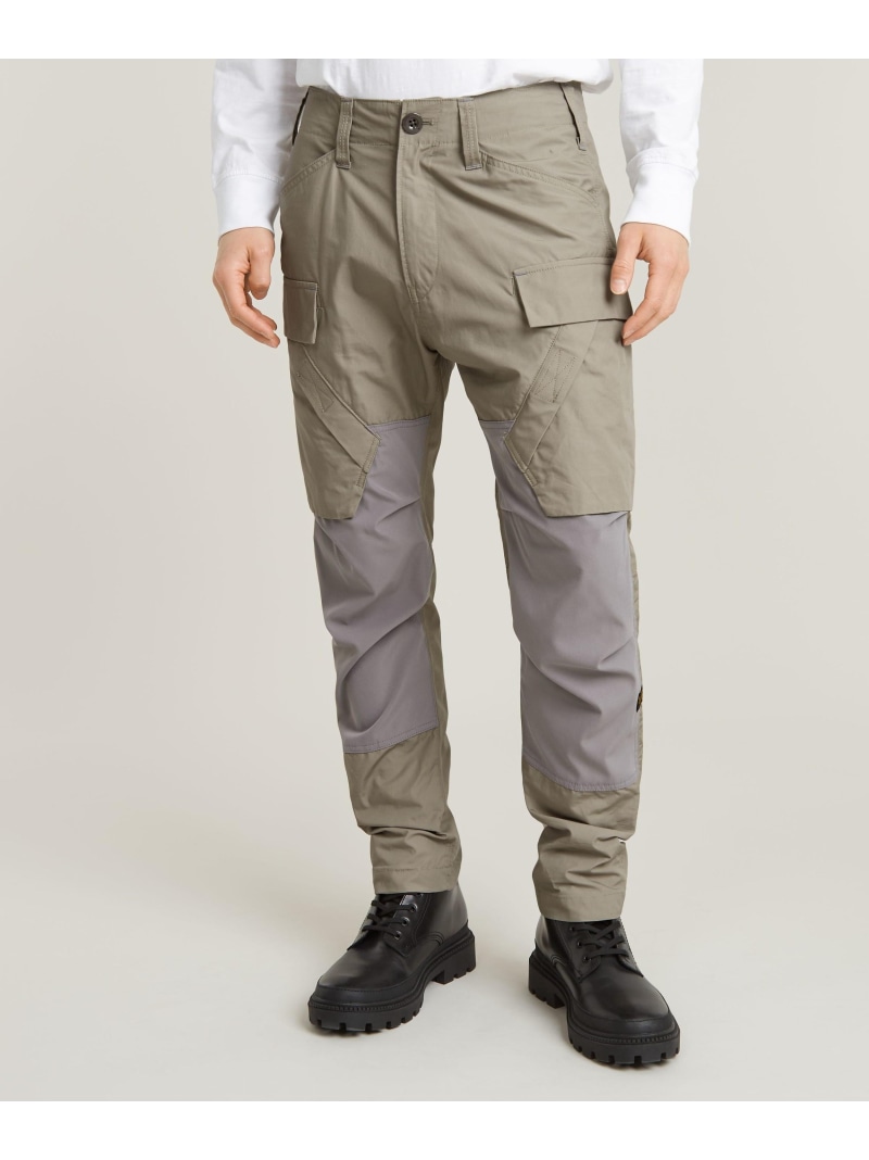 【SALE／30%OFF】G-Star RAW 【公式ショップ】3D REGULAR TAPERED CARGO PANTS 3.0/立体裁断テーパードカーゴパンツ ジースターロゥ パンツ カーゴパンツ グレー【RBA_E】【送料無料】