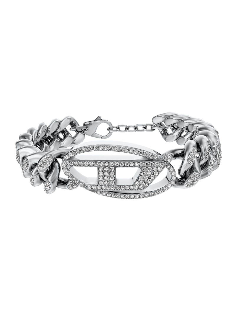 DIESEL ディーゼル アクセサリー ユニセックス ブレスレット シルバー DX1707040 ウォッチステーションインターナショナル アクセサリー・腕時計 ブレスレット・バングル シルバー【送料無料】| Fashion Men