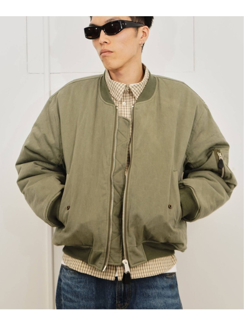 楽天市場】417 EDIFICE 【AFB / エーエフビー】STUDDED HOODED BOMBER