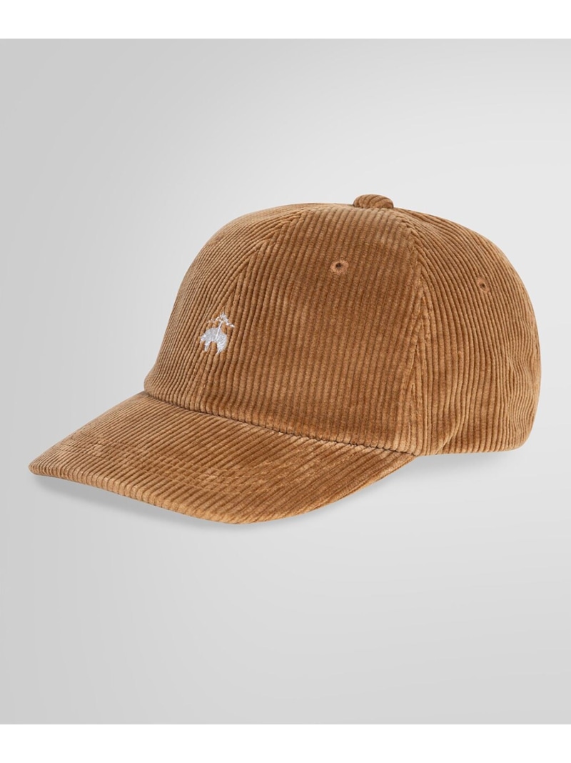 brook キャップ ウール ブラウン Brook キャップ ウール ブラウン ロゴ