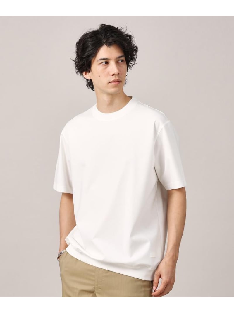【SALE／30%OFF】TAKEO KIKUCHI 【抗菌防臭/5サイズ展開】ハイゲージポンチ Tシャツ タケオキクチ トップス カットソー・Tシャツ パープル グレー ブラック ホワイト ブルー グリーン ベージュ レッド【RBA_E】【送料無料】