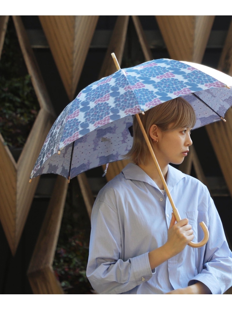 BEAMS JAPAN 槙田商店 * BEAMS JAPAN / 別注 ジャカード 花柄 長傘 ビームス ジャパン ファッション雑貨 傘・長傘【送料無料】 12,540円
