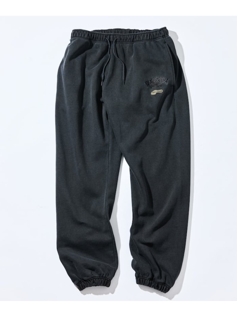 【SALE／30%OFF】NAUTICA 【Exclusive】ダブル名まえ ヘビーウェイト 絵の具 スウェットパンツ 25AW フリークスストア ズボン下 ジャージ・スウェットパンツ 黒いこと 黄色 米国海軍【RBA_E】【貨物輸送無料】