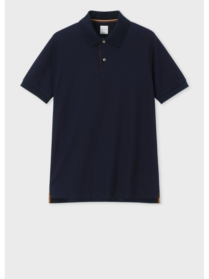 Paul Smith アーティストストライプ ポロシャツ ポール・スミス トップス カットソー・Tシャツ ブラック ネイビー ホワイト【送料無料】