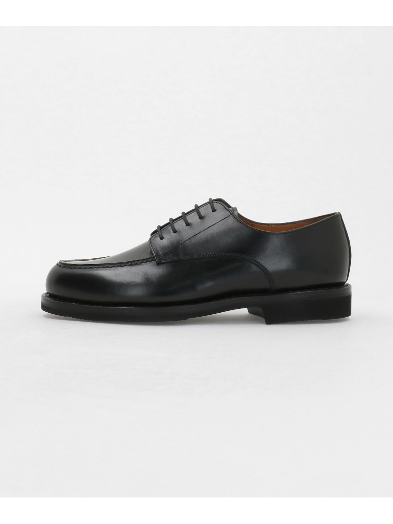 UNITED ARROWS green label relaxing 【別注】＜Jalan Sriwijaya＞Uチップ ビブラムガムライトソール ドレスシューズ ユナイテッドアローズ グリーンレーベルリラクシング シューズ・靴 レースアップ・ドレスシューズ ブラック【送料無料】
