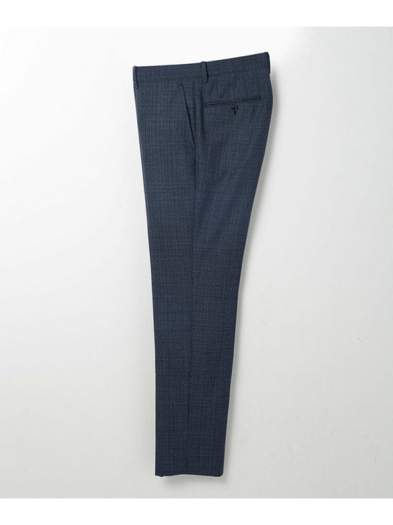 【SALE／50%OFF】MEN'S BIGI 【ACTIVE TAILOR】ミックスヤーンスラックス メンズ ビギ パンツ スラックス・ドレスパンツ グリーン ホワイト グレー ネイビー【RBA_E】【送料無料】