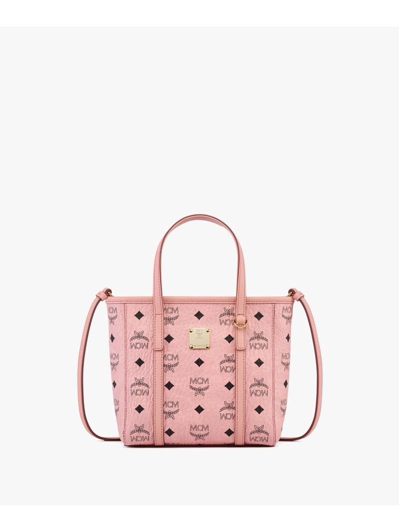 MCM 【公式】TONI トップジップ ショッパー - ミニ エムシーエム バッグ トートバッグ ピンク【送料無料】