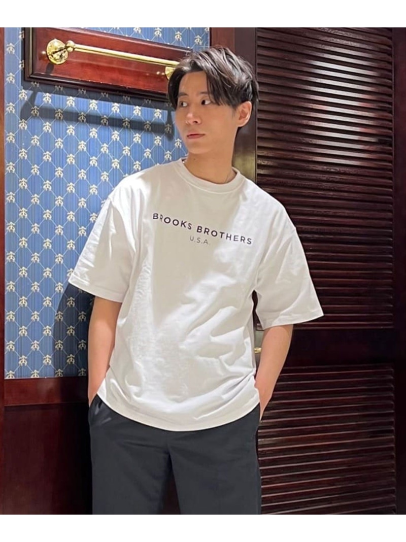 スーピマコットンBrooks BrothersクルーネックTシャツ　3枚セット スーピマコットンBrooks BrothersクルーネックTシャツ 3枚セット