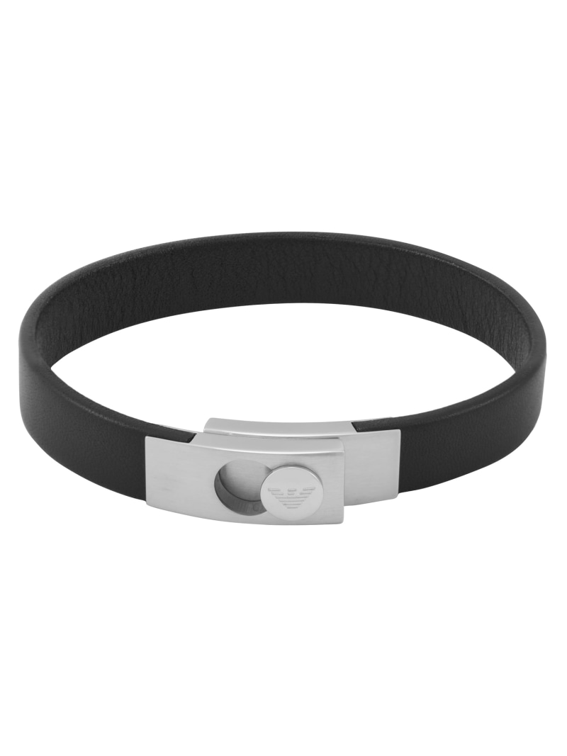 【SALE／10%OFF】EMPORIO ARMANI エンポリオ・アルマーニ アクセサリー メンズ ブレスレット EGS3087040 ウォッチステーションインターナショナル アクセサリー・腕時計 ブレスレット・バングル ブラック【RBA_E】【送料無料】