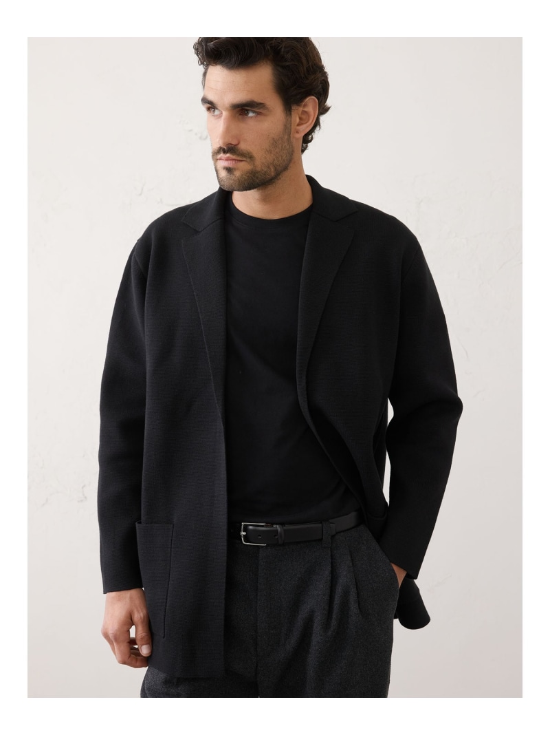 BANANA REPUBLIC FACTORY STORE (M)日本制限事項 スウェータースポーツジャケット バナナ・リパブリック ファクトリーストアー ジャケット・アウター テーラードジャケット・ブレザー 白いこと 黒いこと【貨物輸送無料】