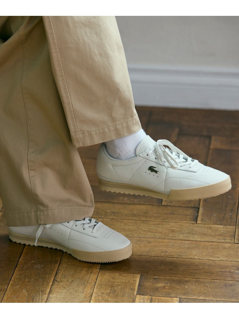 【SALE／40%OFF】LACOSTE メンズ AURA 225 3 SMA ラコステ シューズ・靴 スニーカー ホワイト ブラック【RBA_E】【送料無料】
