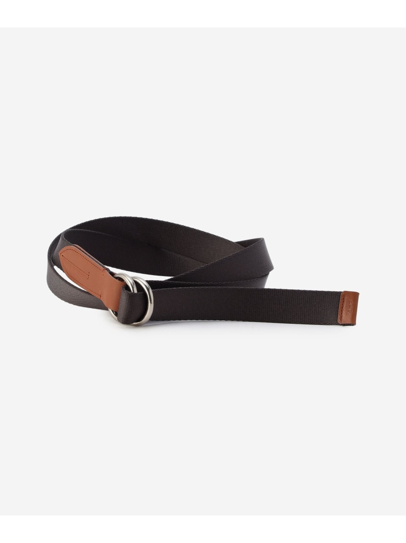 Bshop ERP.｜＜別注＞HANDCRAFT DOUBLE RING BELT. UNISEX 主教 流行り物雑貨 三尺帯 オレンジ色 赤銅色 黒いこと【貨物輸送無料】