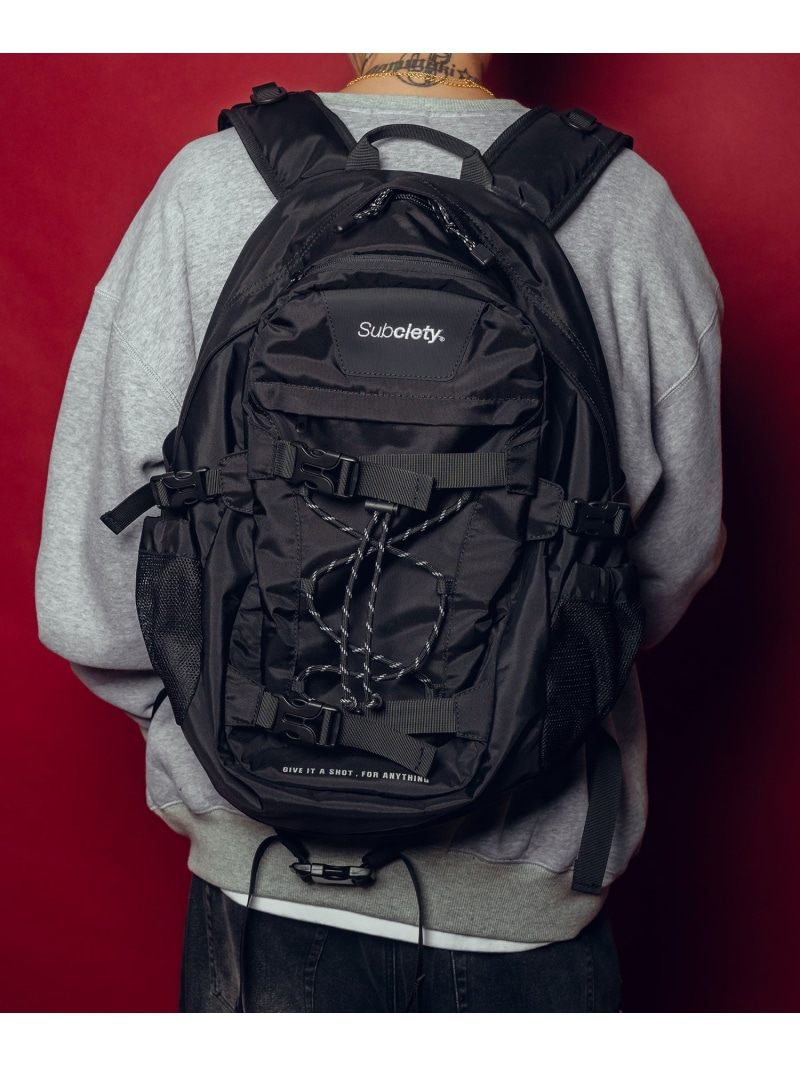 【SALE／40%OFF】Subciety Backpack-Nomad- サブサエティ 御徒面子 背嚢・うしろ側容器に並べる 黒いこと ベージュ【RBA_E】【貨物輸送無料】 バッグ-メンズバッグ-バッグ・小物・ブランド雑貨