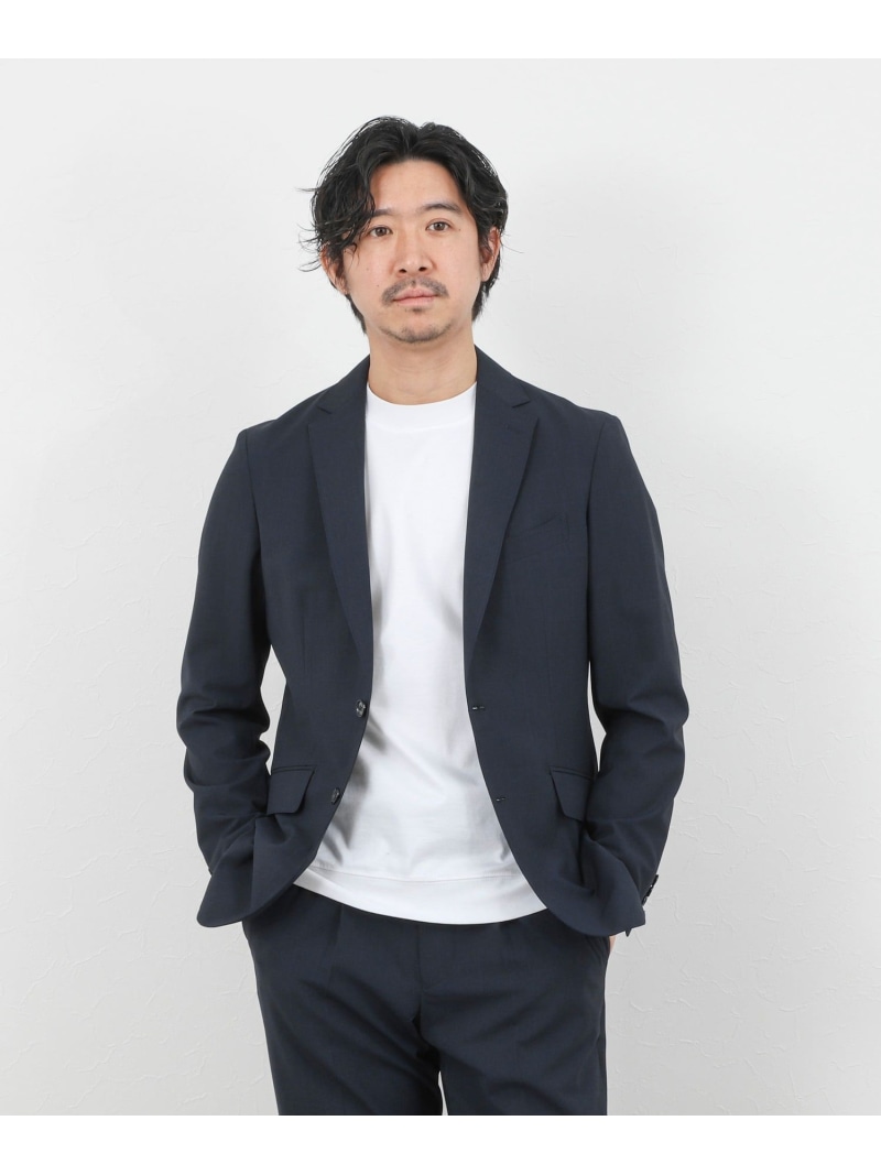 NOLLEY'S goodman 《ビジカジ/セットアップ対応》TRABEST JK トラベスト テーラードジャケット 26SS ノーリーズ ジャケット・アウター テーラードジャケット・ブレザー ネイビー ブルー【送料無料】