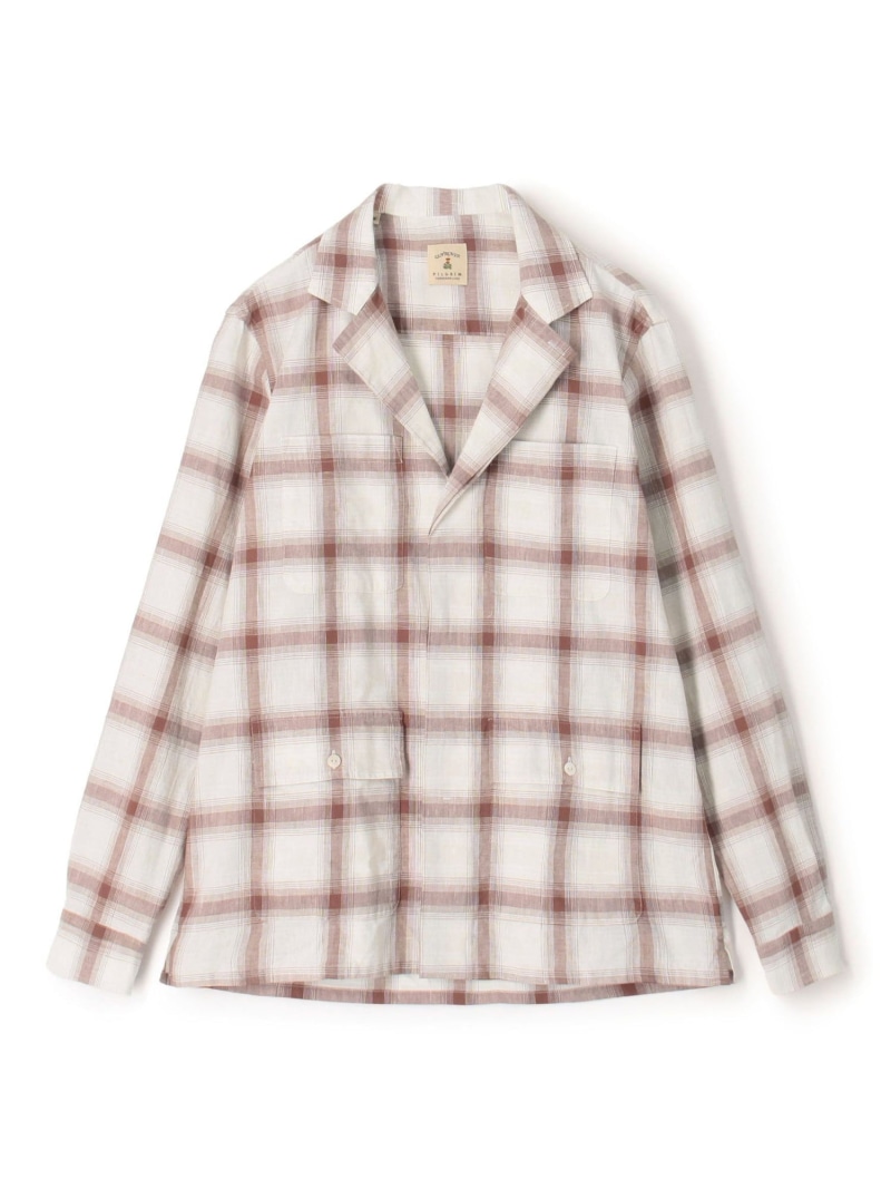TOMORROWLAND MEN 【別注】GUY ROVER コットンスラブ サファリシャツジャケット トゥモローランド ジャケット・アウター ブルゾン・ジャンパー【送料無料】| Fashion Men
