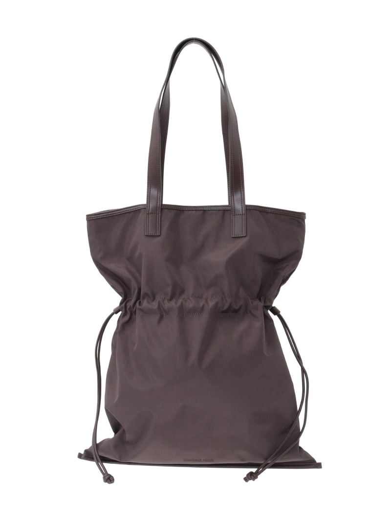 CONVERSE TOKYO CENTER GATHERED TOTE BAG コンバーストウキョウ バッグ トートバッグ ブラウン ブラック【送料無料】