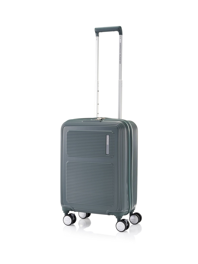 【SALE／35%OFF】American Tourister 【公式】アメリカンツーリスター マキシーヴォスピナー55 アメリカンツーリスター バッグ スーツケース・キャリーバッグ グリーン【RBA_E】【送料無料】