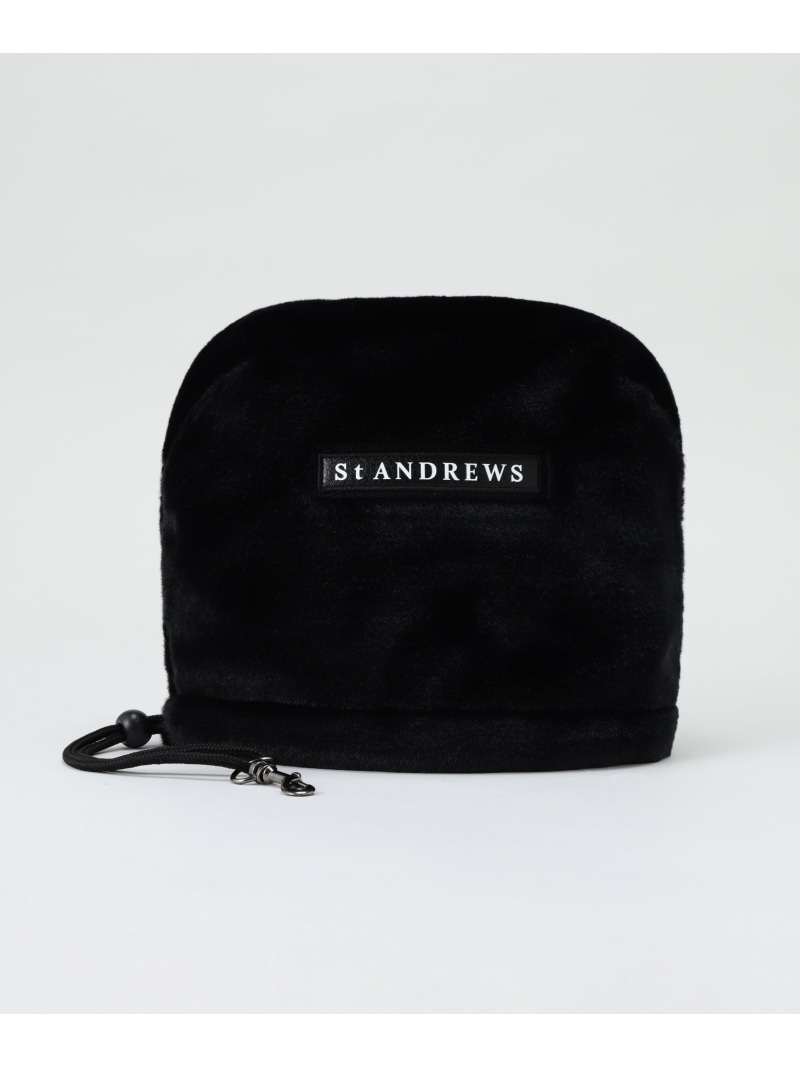 St ANDREWS ボア アイアン用天々取りまかなう (UNISEX) セントアンドリュース 運動競技・アウトドア装置 ゴルフグッズ 黒いこと【貨物輸送無料】