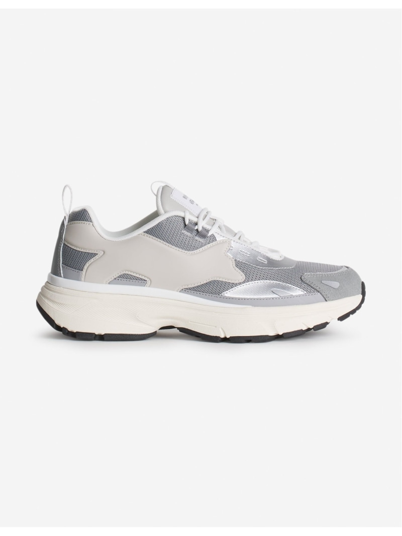 【SALE／30%OFF】Maison Kitsune \"SORA\"" RUNNERS 棲み家 狐狸 シューズ・靴 スニーカー しろがね色【RBA_E】【貨物輸送無料】"