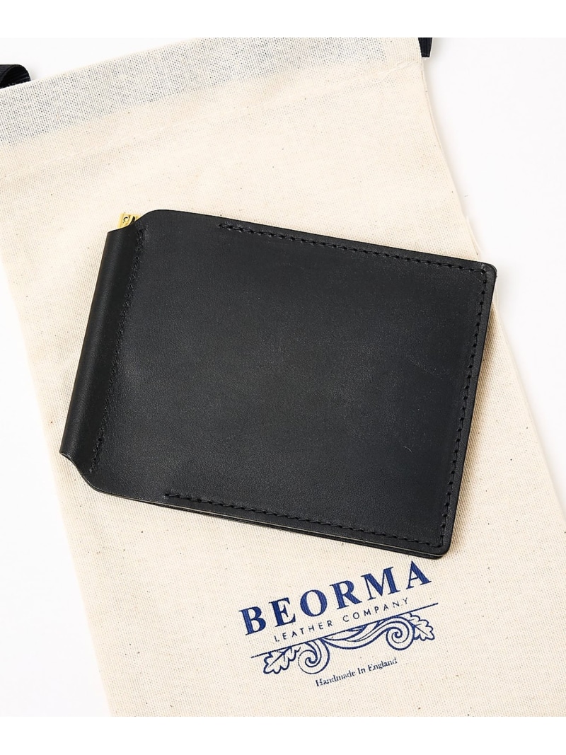 ABAHOUSE LASTWORD 【BEORMA/ベオーマ】マネークリップウォレット/財布S0087 アバハウス ファッション雑貨 その他のファッション雑貨 ブラック ブラウン【送料無料】｜ Fashion Men