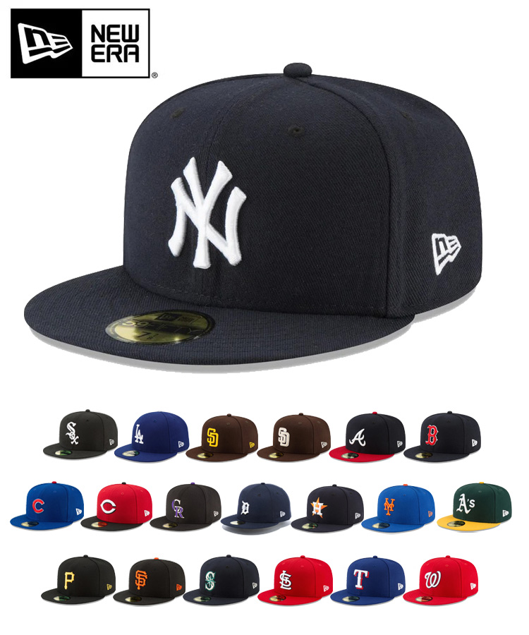 楽天市場】ニューエラ キャップ NEW ERA 59FIFTY MLB Leather