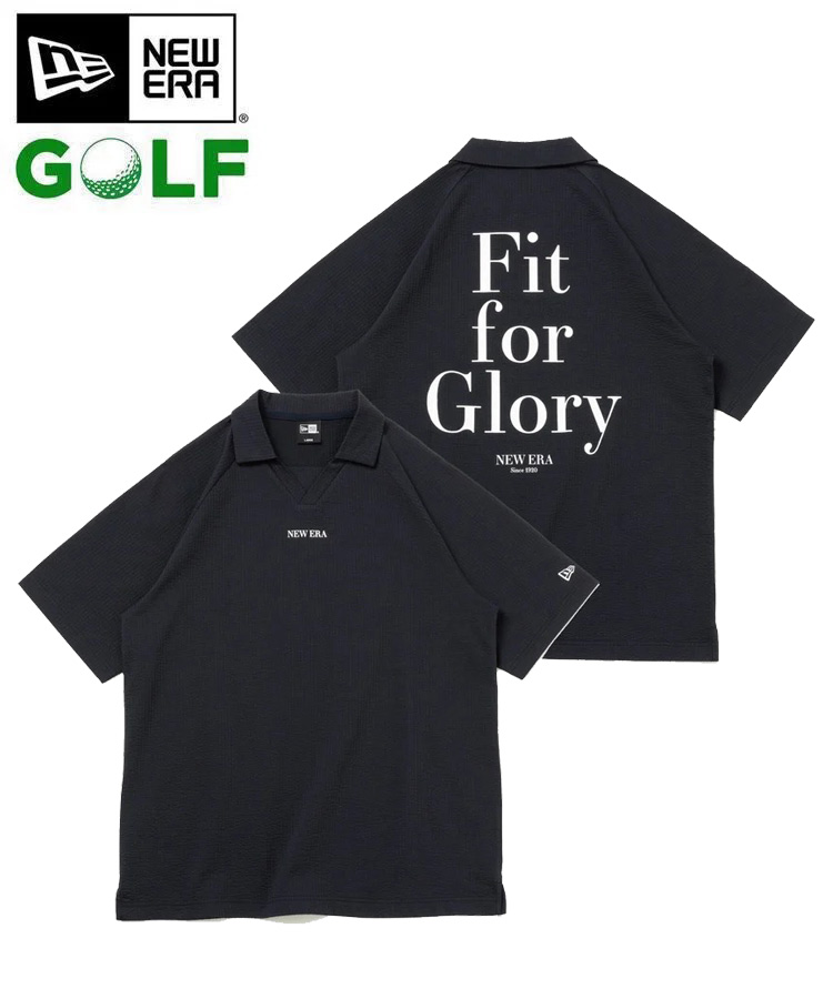 Newera■[Golf] Skipper Polo T-shirt■送料込 楽天市場】NEW ERA ニューエラ ゴルフ 半袖 シアサッカー