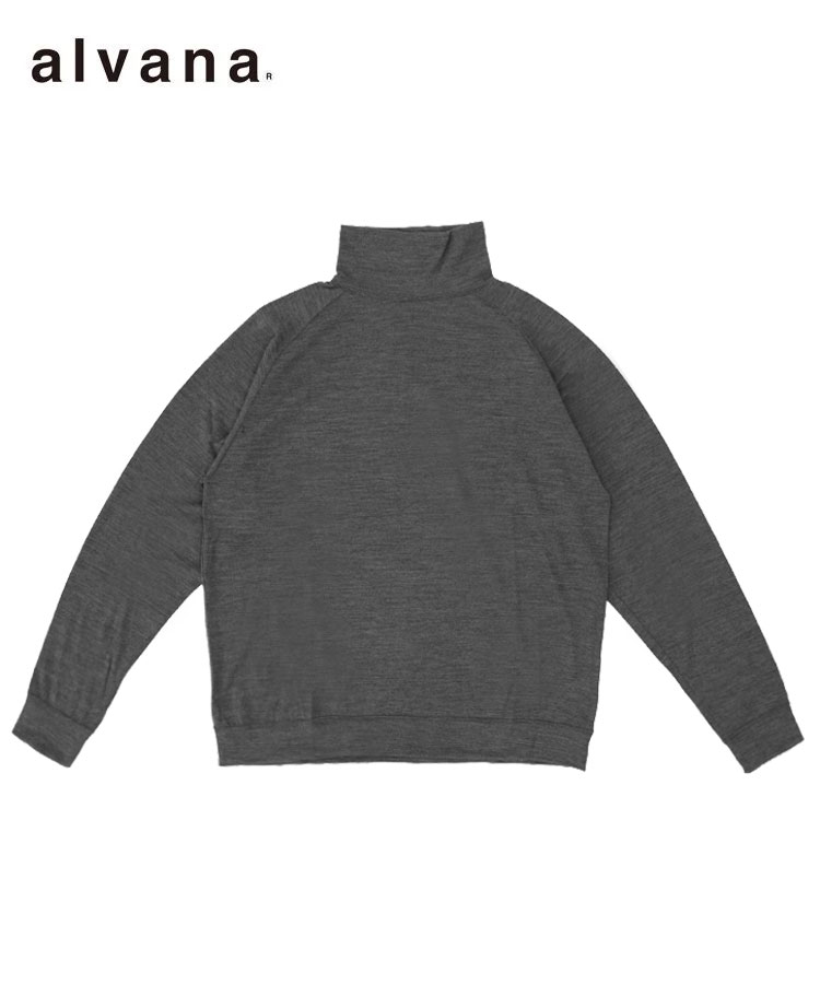 RIER 25AW タートルネックロングTシャツ virgin wool RIER 23A/W