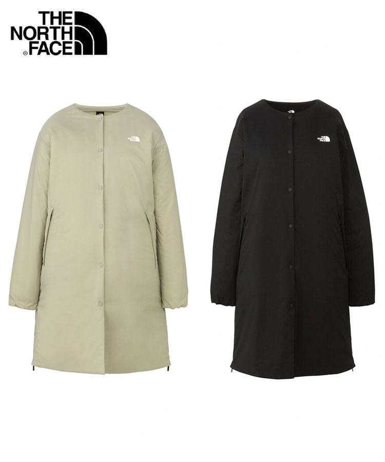 THE NORTH FACE ノースフェイス 中綿トレンチコート ブラック 黒 tnf408nym82201_1.jpg