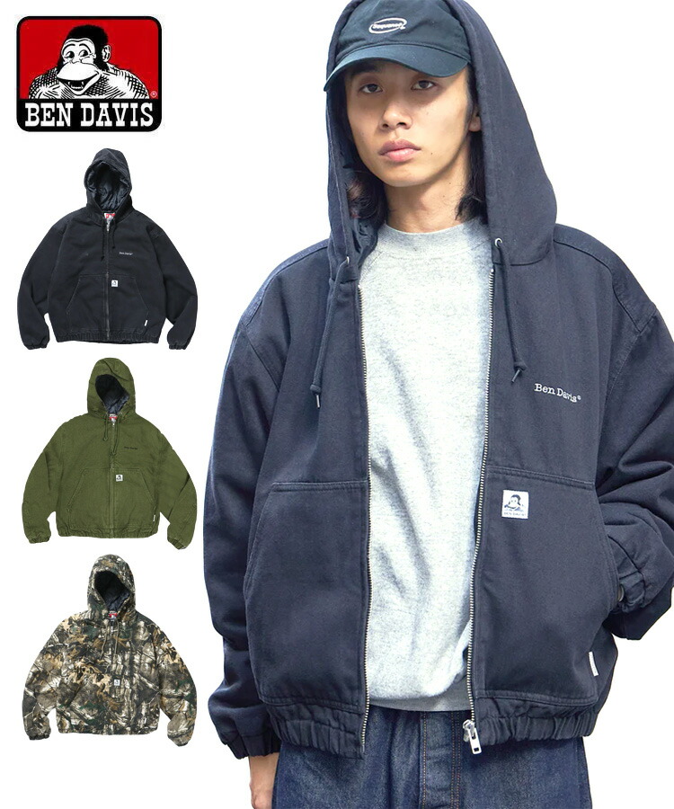 BEN DAVIS ジャケット XL グリーン/ホワイト 楽天市場】BEN DAVIS ベン デイビス メンズ ジャケット WORKERS