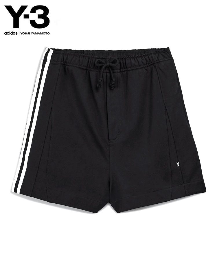 【試着のみ】Y-3 Craft Shorts ハーフパンツ　スリーストライプ セール】ワイスリー Y－3 Yー3 ハーフパンツ TRP BLK SHORTS